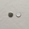Магнитное крепление для бэджей круглый Nickel