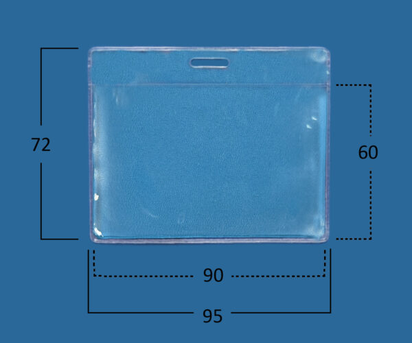 Кармашек для бейджа горизонтальный