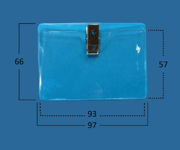 Кармашек для бейджа горизонтальный